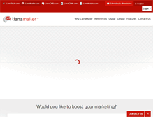 Tablet Screenshot of lianamailer.com